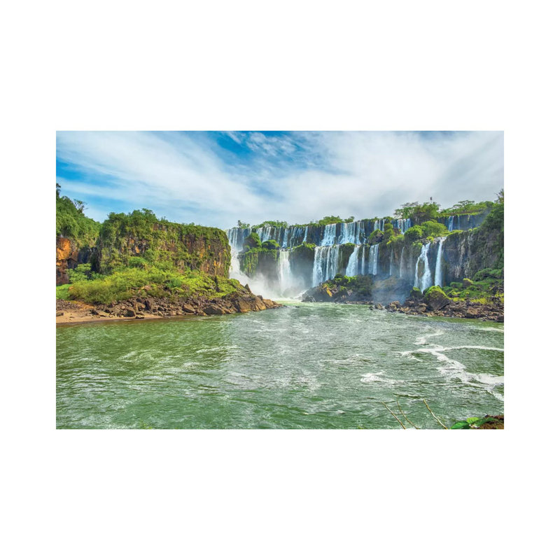 Iguazu Falls I by Mark Paulda - Print on Canvas, 66.04 cm H x 45.72 cm W x 1.91 cm D, Wrapped Canvas