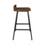 Tabouret de comptoir en bois massif de 27 po Chablis