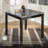 Liska 4 - Person Faux Marble Top Four Leg Dining Set