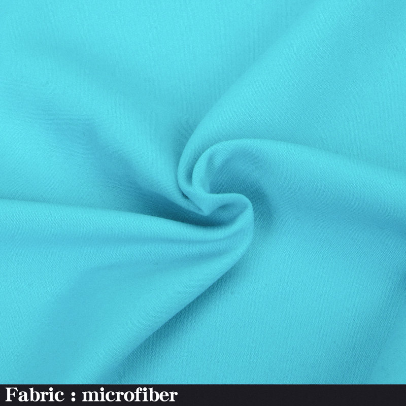 Microfiber Flatweave Flat Sheet, California King Flat Sheet, Blue