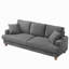 Alexeis 3 Seater Corduroy Sofa-390907888