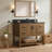 Radstock 42 " W Freestanding Standard 1 Single Vanity Bathroom Vanity With Top-493830711-493830710