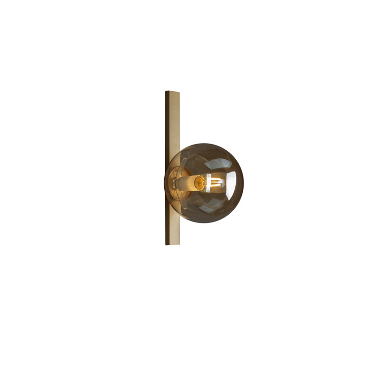 Limaville Plug-in Armed Sconce, Gold