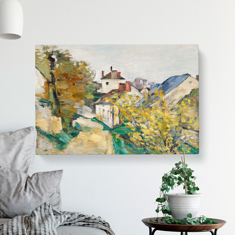 House Of Dr. Gachet by Paul Cezanne - Wrapped Canvas, 35cm H x 50cm W x 3cm D