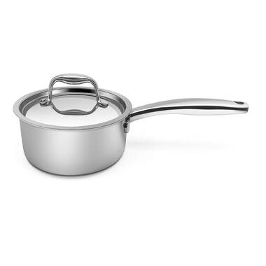 360 Cookware Stainless Steel – 1 Qt Saucepan with Cover