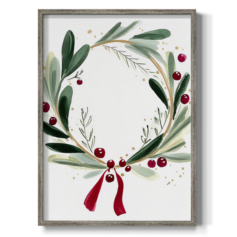 «Christmas Holiday», art encadré CCxxi - bois massif, H 30 po x l 24 po