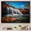 «Australie Waterfall Symphony I», reproduction d'art sur toile