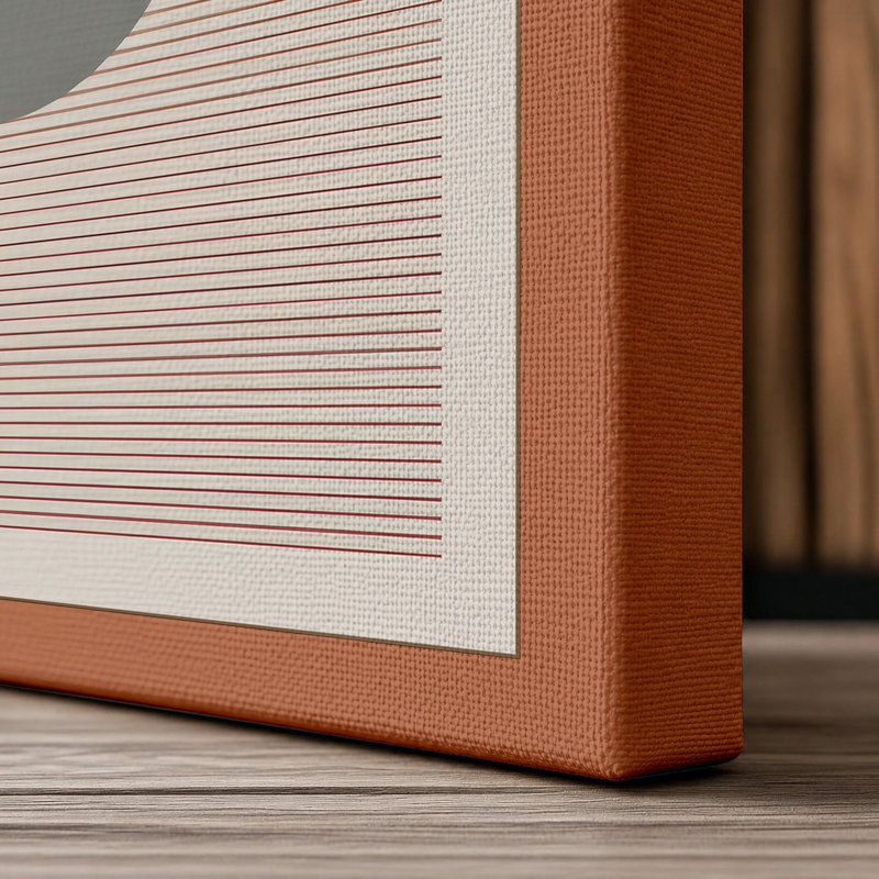 Print, 18x12 - 45.7 x 30.5 cm, Terracotta Border