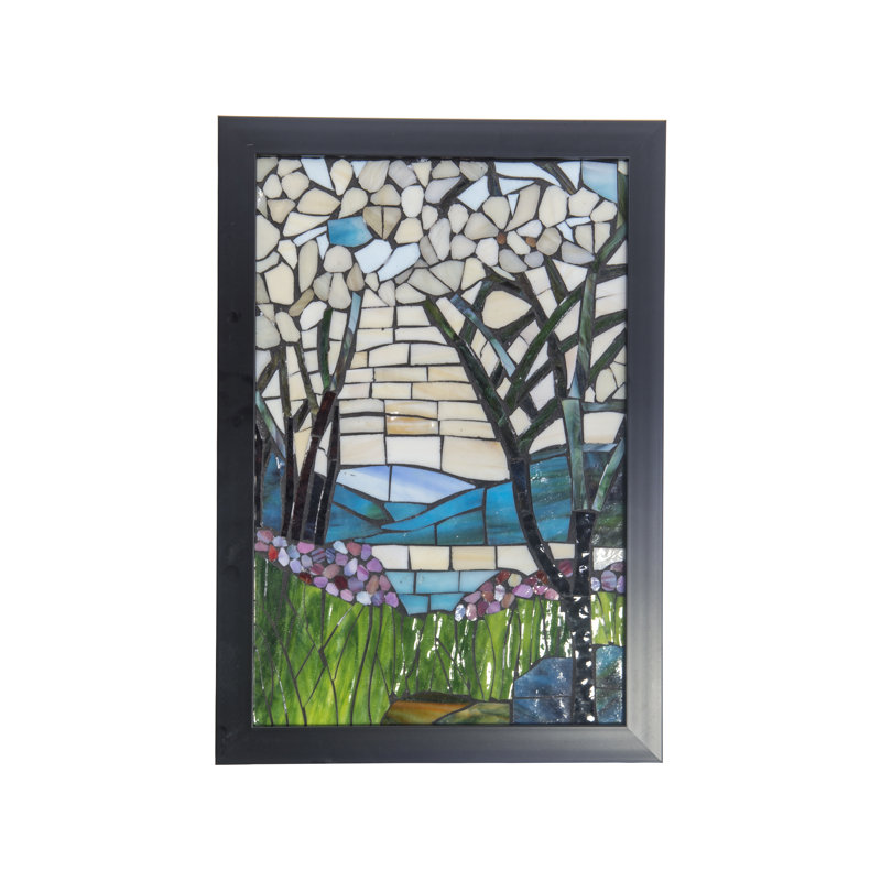 Handmade Traditional Landscape & Nature Wall Decor on Glass