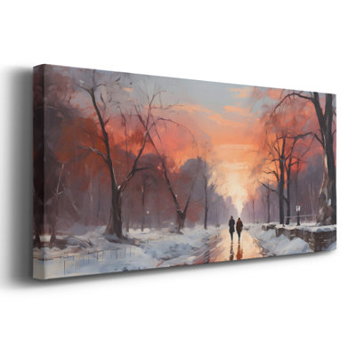 Paysage, série CCDVI, toile tendue avec châssis, prête à être accrochée