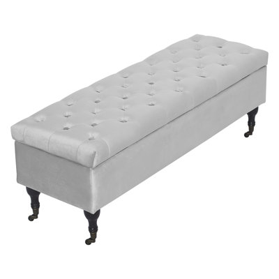 Collette Chic Tufted Upholstered Storage Bench