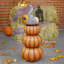 Décoration d'Halloween d'extérieur résistante aux intempéries en métal
