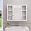 Meuble-lavabo simple avec plateau en céramique Shaianna-933391311