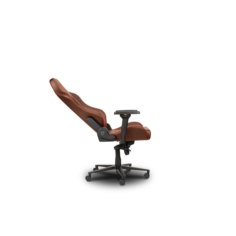 Chaise de bureau, de bureau, ergonomique et de jeu Ultra Max, Brun / Orange