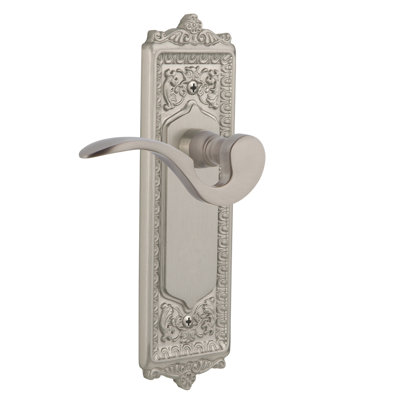 Egg & Dart Plate Double Dummy with Manor Lever