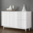 47" Kitchen Storage Sideboard Buffet Cabinet Console Table-1443152375