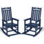 Chaises berçantes d'extérieur en PEHD pour patio-552783077