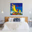 1WA6235 Colourful Art: Look At That Moon, Look At What To Love by Wallas - Wrapped Canvas Art Prints-1186402907
