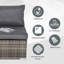 Gennett Wicker Outdoor Armless Lounge Chair-1912260441