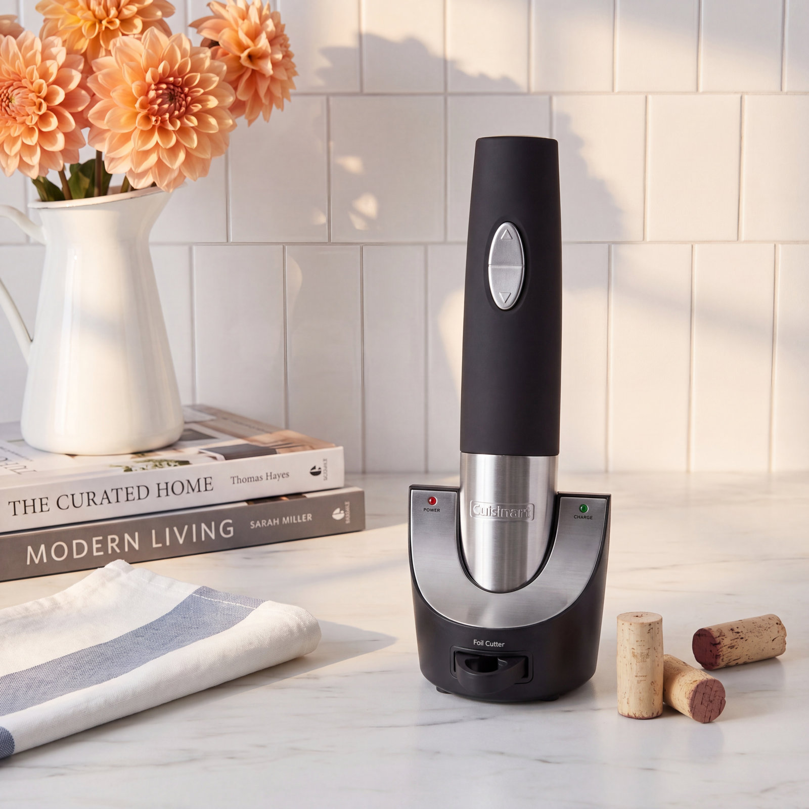 Stainless Steel Electric Wine Opener