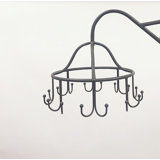 Metal Round Wall Mounted Pot Rack