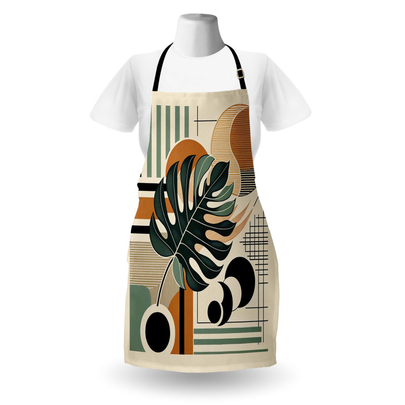 Geometric Bib Apron