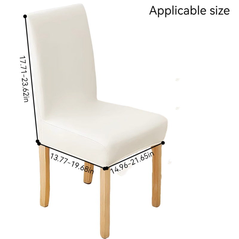 Housse pour chaise de salle à manger