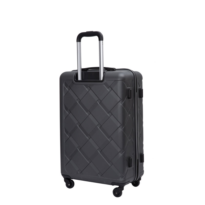 Luggage Set With Spinner Wheels ABS Lightweight Durable Hard Suitcase