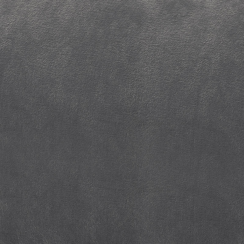 Double Bean Bag Chair, Gray Velvet