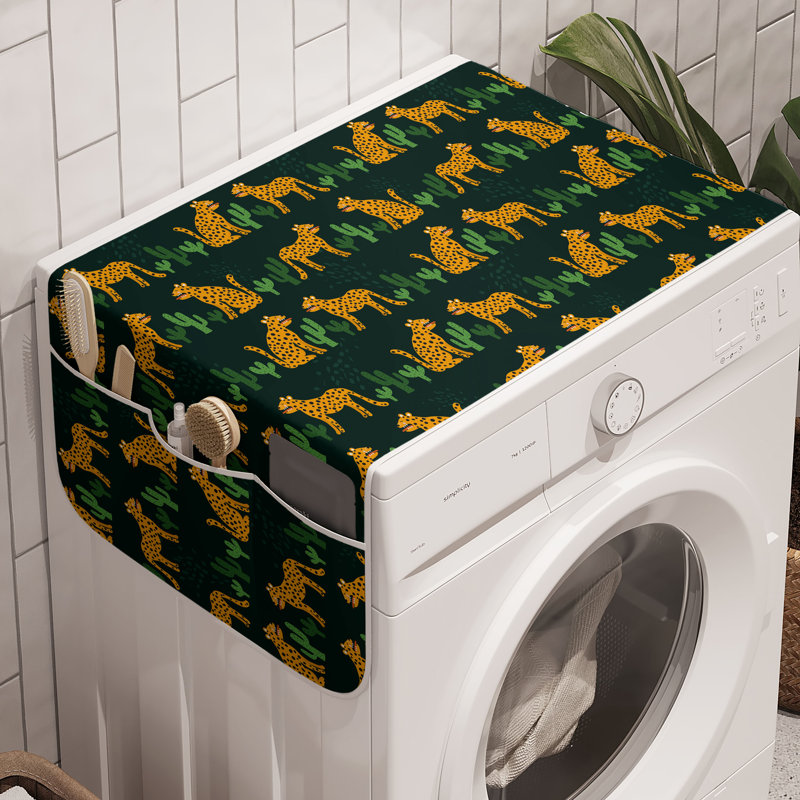 Machine à laver East Urban Home Leopard