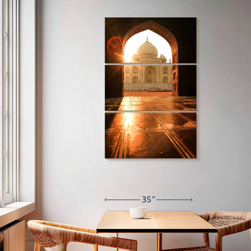 Masam Sunset View Of Taj Mahal