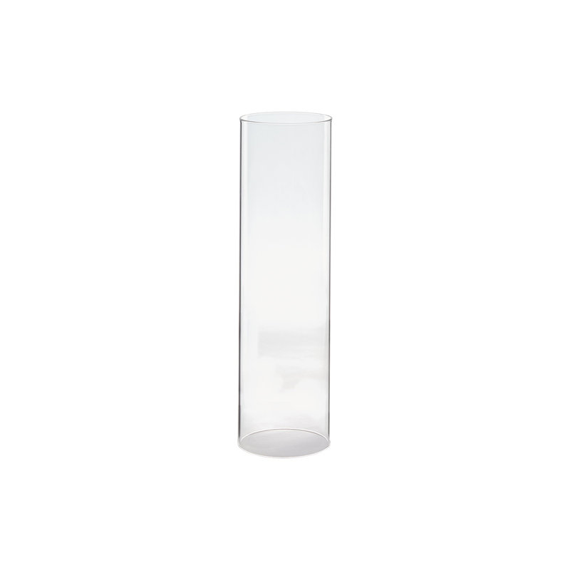Glass Tabletop Hurricane, 14" H x 4" W x 4" D