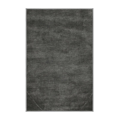 Tapis noir/gris zone contemporaine