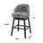Marysa Swivel Upholstered Counter Stool with Solid Wood Frame-1722678191