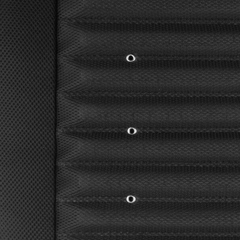 Black Mesh 12V Cooling Car Seat Cushion with Adjustable Fans