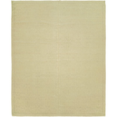 Echeverria Wool Area Rug in Ivory