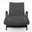 Fauteuil en osier avec accoudoirs Salem