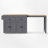 51.1" Wide Kitchen Island With Extendable Top-118027110