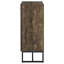 Armoire d'appoint rustique et bronze industriel