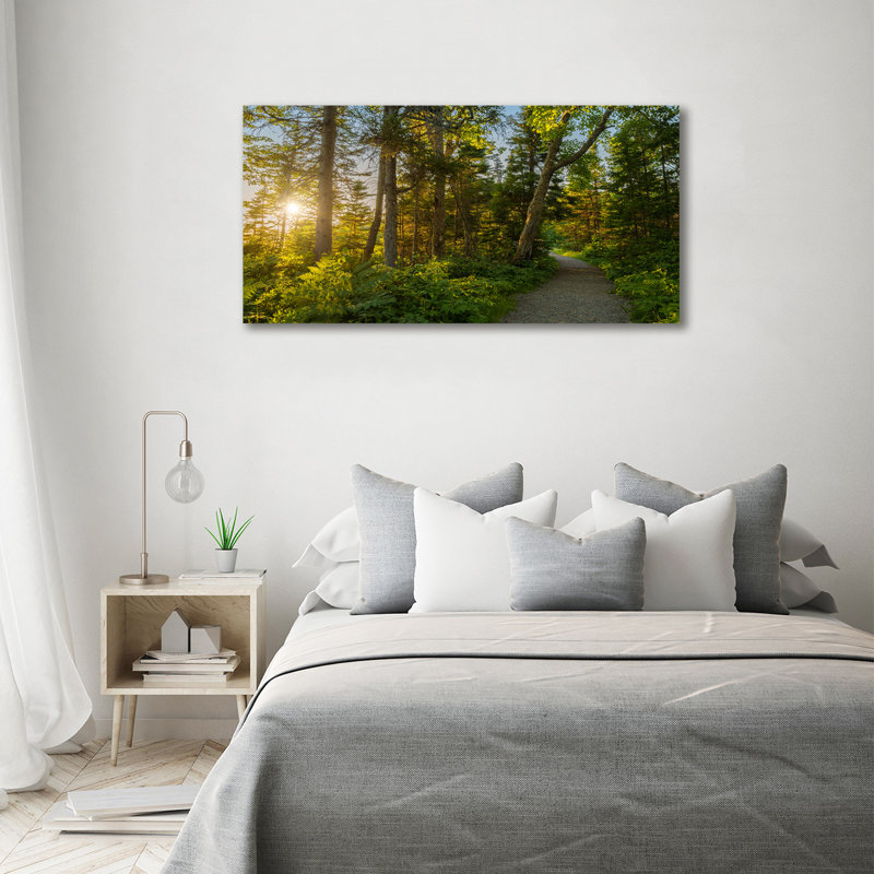 Forest 1 Piece Wrapped Canvas Wall Art