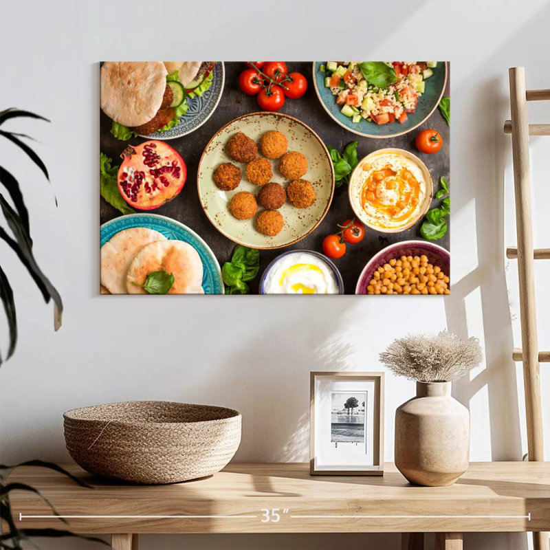 Middle Eastern Foods, 16" H x 24" W