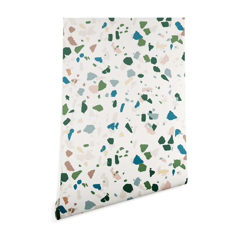 Panneau de papier peint Holli Zollinger Terrazzo, l 24 po x L 96 po