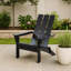 Chaise Adirondack pliante en bois massif Damione-8941148