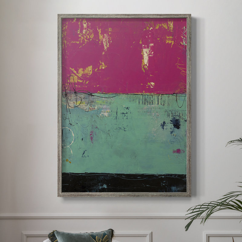 Good Mood Framed Print - Solid Wood, 30" H x 24" W