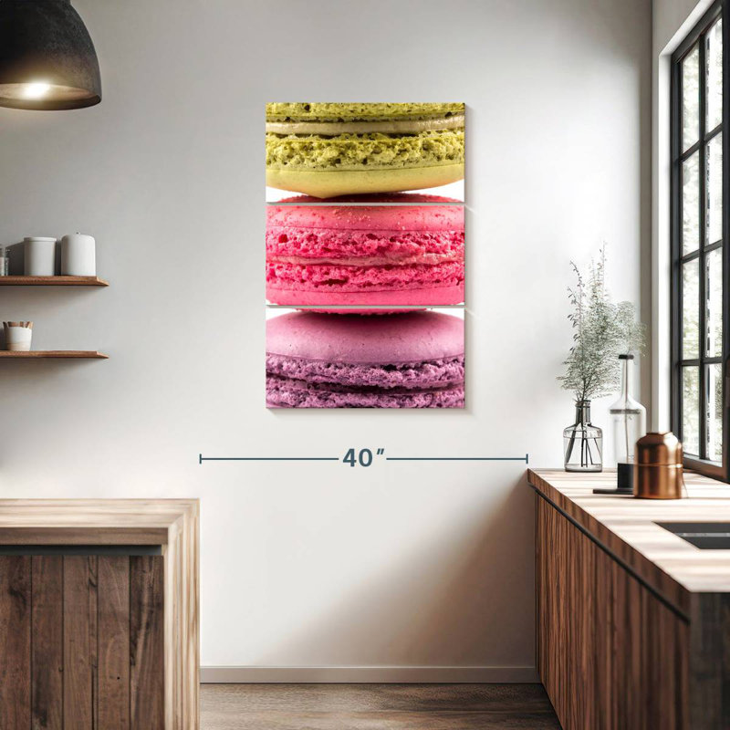 Yarlin Three Macarons, 38" H x 24" W