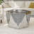 Necia Glass Coffee Table Mirrored Top-638277725
