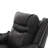 Evitts 35" W Top Grain Leather Heated Massage Glider Dual-Power Recliner-1728220524