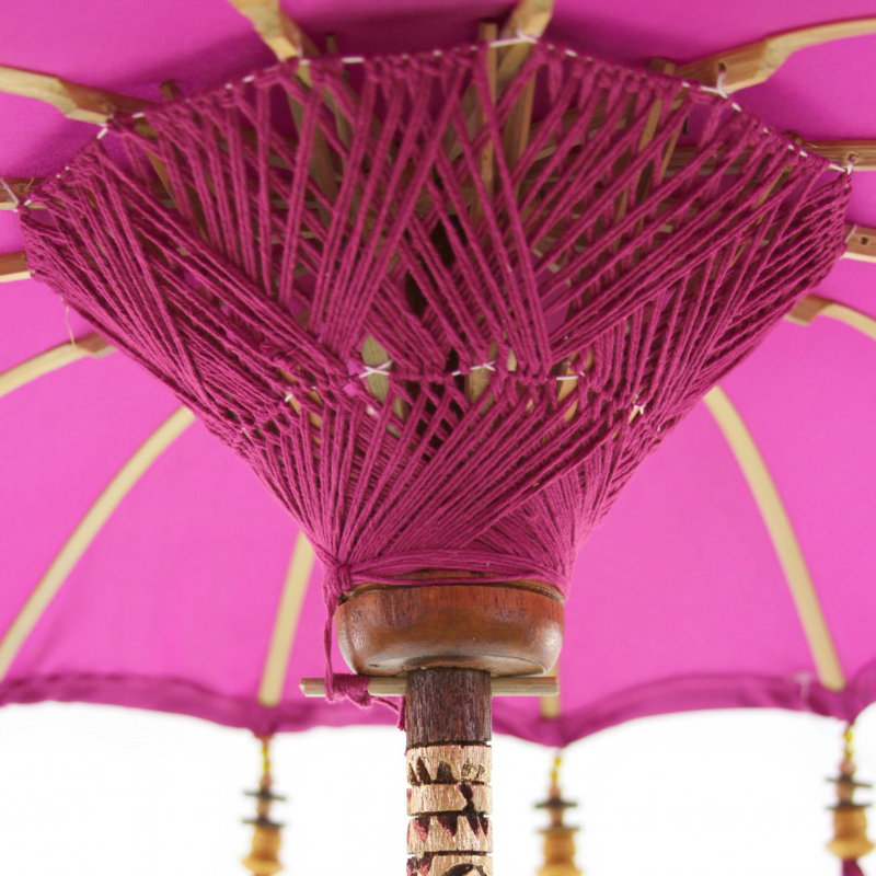 Sculpture de porte-parapluies Arnisha, Mauve prune