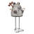 24"H Frog with Dragonfly Garden Statue