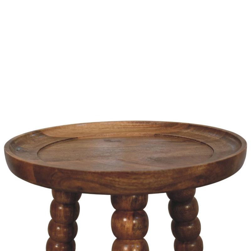 Spindle Tray Side Table